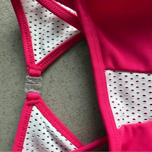 Sylvia P Pink Athletic Leotard - Picture 8 of 9